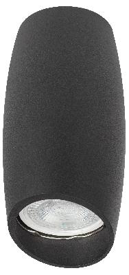 Светильник настенно-потолочный спот ЭРА OL20 BK MR16/GU10, черный
