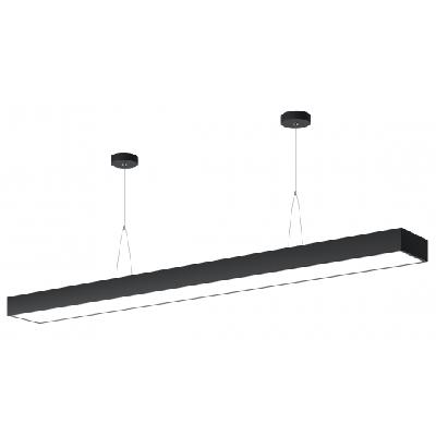 Светильник LED Geometria ЭРА Block SPO-114-B-40K-036 36Вт 4000К 2800Лм IP40 1200*130*50 черный подвесной драйвер внутри