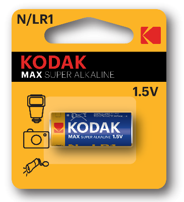 Батарейки Kodak LR1-1BL /N MAX SUPER Alkaline [KN-1] (12/72/27648)