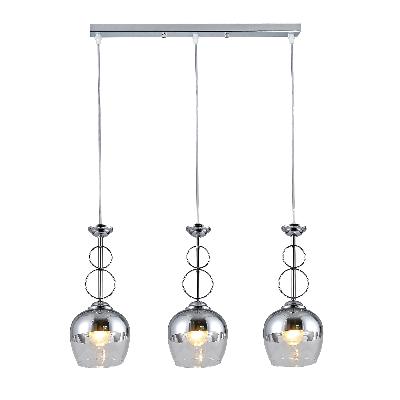 Светильник подвесной (подвес) Rivoli Yasmin 9109-203 3 * Е27 60 Вт модерн потолочный