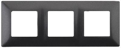 14-5003-05 ЭРА Рамка на 3 поста, Эра Elegance, антрацит (10/100/1200)