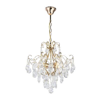 Люстра  Rivoli Thea 1031-304 4 x E27 60 Вт хрусталь классика