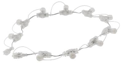 Разветвитель ЭРА ERAPS-PR для уличных гирлянд 10 гнезд 1 м 24 В IP44