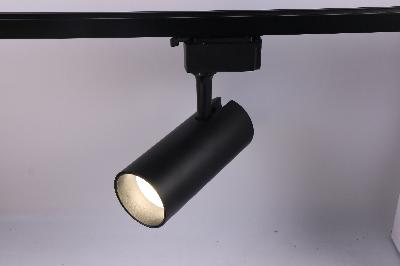 Трековый светильник однофазный ЭРА TR5-20 COB BK светодиодный 20Вт 4000К 1500Лм черный