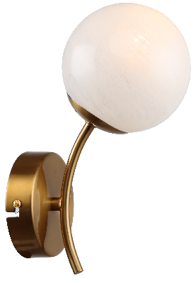 Бра светильник Rivoli Dina 4099-401 настенный 1 х Е14 40 Вт дизайн