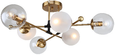 Люстра Rivoli Darlene 3145-306 6 х Е14 40 Вт модерн