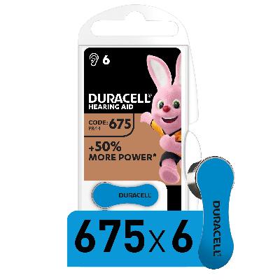 Duracell ZA675-6BL (60/600/54000)