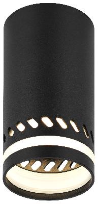 Светильник настенно-потолочный спот ЭРА OL50 BK MR16 GU10 IP20 черный
