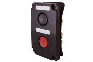 Пост кнопочный ПКЕ 122-2 У2, красная и черная кнопки, IP54 TDM