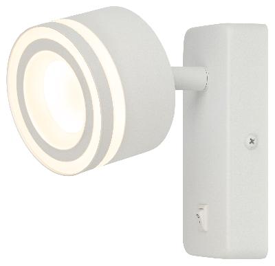 Светильник настенный ЭРА WL49 WH GX53 IP20 белый