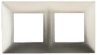 14-5002-04 ЭРА Рамка на 2 поста, Эра Elegance, шампань (10/100/3000)