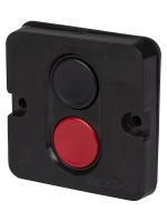 Пост кнопочный ПКЕ 622 У2, красная и черная кнопки, IP54 TDM