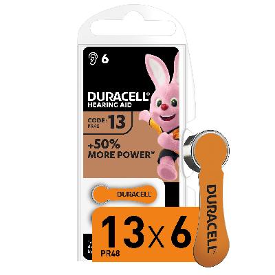 Duracell ZA13-6BL (60/600/54000)