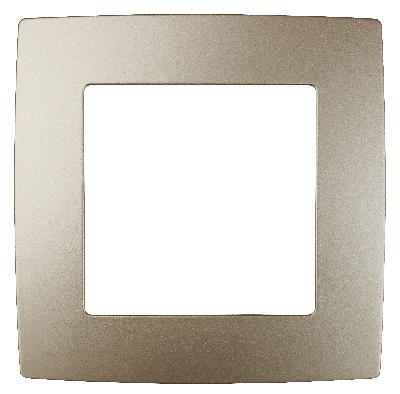 12-5001-04 ЭРА Рамка на 1 пост, Эра12, шампань (20/200/6400)