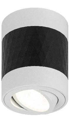 Светильник настенно-потолочный спот ЭРА OL33 WH/BK MR16 GU10 IP20 черный, белый