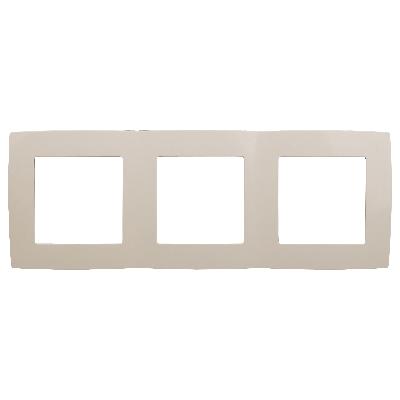 12-5003-02 ЭРА Рамка на 3 поста, Эра12, слоновая кость (15/150/3000)