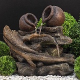 GWXF02761 GREEN APPLE Фонтан садовый Кувшин 51см (4)