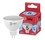 Лампочка светодиодная ЭРА RED LINE ECO LED MR16-5W-840-GU5.3 GU5.3 5Вт софит нейтральный белый свет