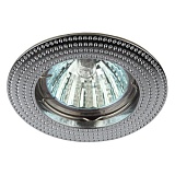 KL55 CH Светильник ЭРА литой  MR16,12V/220V, 50W хром (100/2100)