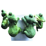 GRHP4-13 GREEN APPLE Декоративная подвеска Лягушенок 6.9*6.2*9.7 (4/144/1152)