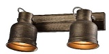 Светильник настенно-потолочный спот Rivoli Inessa 7035-702 2 х Е27 40 Вт поворотный