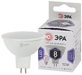 Лампочка светодиодная ЭРА STD LED MR16-8W-860-GU5.3 GU5.3 8Вт софит холодный дневной свет