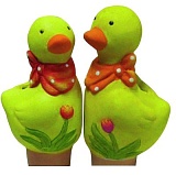 GKS53-08 GREEN APPLE Ороситель декоративный  Утка 6*6*15.5 (12/144/1152)