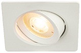 KL LED 21A-5 3K WH Светильник ЭРА светодиодный квадратный поворотн. LED SMD 5W 3000K, белый (100/160