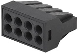 Клемма ЭРА с пастой серия 308 8 отверстий 0.5-2.5 мм2 упаковка 50 шт.