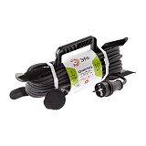 Удлинитель силовой ЭРА  UFx-1e-3x1,5-10m-IP44(KG) на рамке с заземлением 1 розетка 10 м КГ 3х1,5мм2