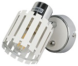 Светильник настенно-потолочный  спот Rivoli Liese 7027-701 1 х Е14 40 Вт поворотный с выключателем