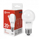 Лампа сд LED-A60-VC 20Вт 230В Е27 4000К 1900Лм IN HOME