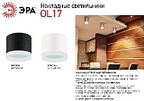 OL17 GX53 BK Подсветка ЭРА Накладные, под GX53 (40/960)