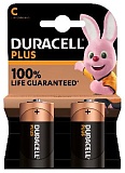 Батарейки Duracell 5014433 С алкалиновые 1,5v 2 шт. LR14-2BL PLUS