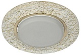 DK80 WH/GD Светильник ЭРА под лампу Gx53, 220V,13W, белый/золото (30/1200)