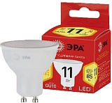 Лампочка светодиодная ЭРА RED LINE ECO LED MR16-11W-827-GU10 GU10 11Вт софит теплый белый свет