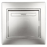 Переключатель Intro Plano 1-108-03 промежуточный, 10А-250В, IP20, СУ, алюминий