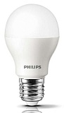 Лампочка светодиодная Philips ESS LEDBulb А55 7Вт 3000К Е27 / E27 груша матовая теплый белый свет