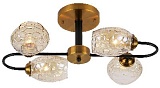 Люстра Rivoli Moonless 3126-304 4 х Е14 40 Вт модерн