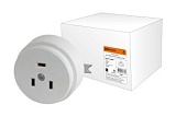 Розетка РШ 32А 250В 2Р+РЕ СУ белая TDM