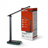 Светильник наст сд PLUS ССО-20Ч 12Вт 6500К 640Лм RGB-подсветка, сенсор, с адаптером ЧЕРНЫЙ IN HOME