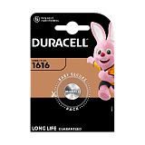 Батарейки Duracell 5007992 1616-1BL литиевая 3v 1шт. (10/100/12000)