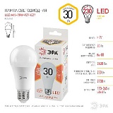 Лампочка светодиодная ЭРА STD LED A65-30W-827-E27 E27 / Е27 30Вт груша теплый белый свет