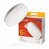 Лампа сд LED-GX53-VC 6Вт 230В 3000К 570Лм IN HOME