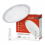 Светильник сд COMFORT GALAXY 55Вт 230В 3000-6500K 4400Лм 450x70мм с пультом ДУ IN HOME