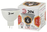 Лампочка светодиодная ЭРА STD LED MR16-4W-827-GU5.3 GU5.3 4Вт софит теплый белый свeт