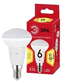 Лампочка светодиодная ЭРА RED LINE ECO LED R50-6W-827-E14 Е14 / Е14 6Вт рефлектор теплый белый свет
