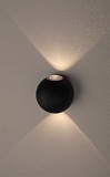 WL11 BK Подсветка ЭРА Декоративная подсветка светодиодная ЭРА 2*1Вт IP 54 черный (20/400)