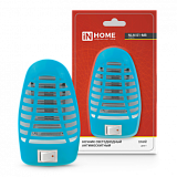Ночник сд москитный NLM 01-MB синий с выкл 230В IN HOME