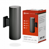 Светильник уличный двусторонний НБУ LINE-2хA60-BL алюм под 2хA60 E27 черный IP65 IN HOME